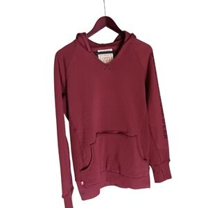 Dovetail Workwear Anna Pullover Hoodie Chicory Root Maroon Womens 2XL NWT